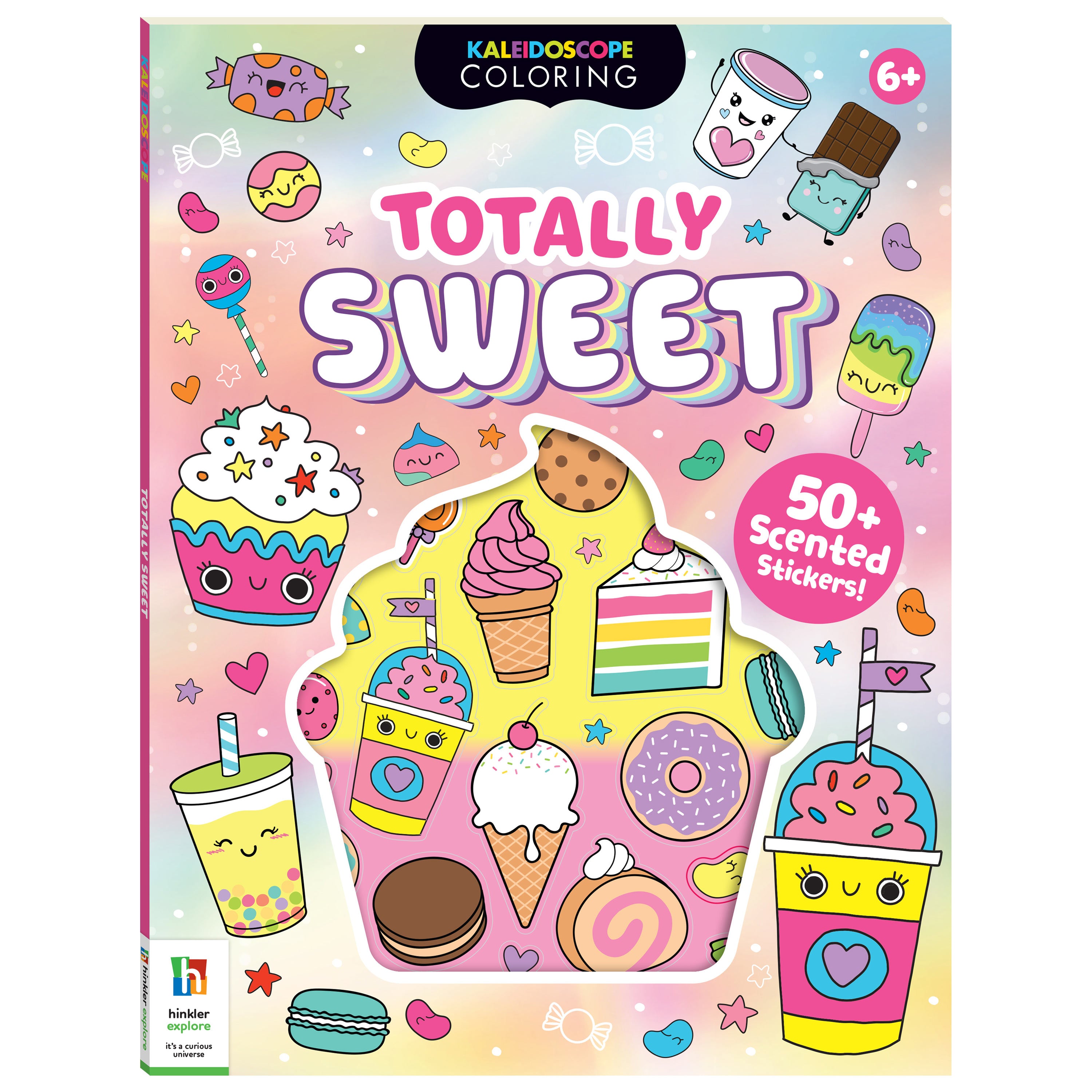 Coloring & Scented Stickers Book - Totally Sweet