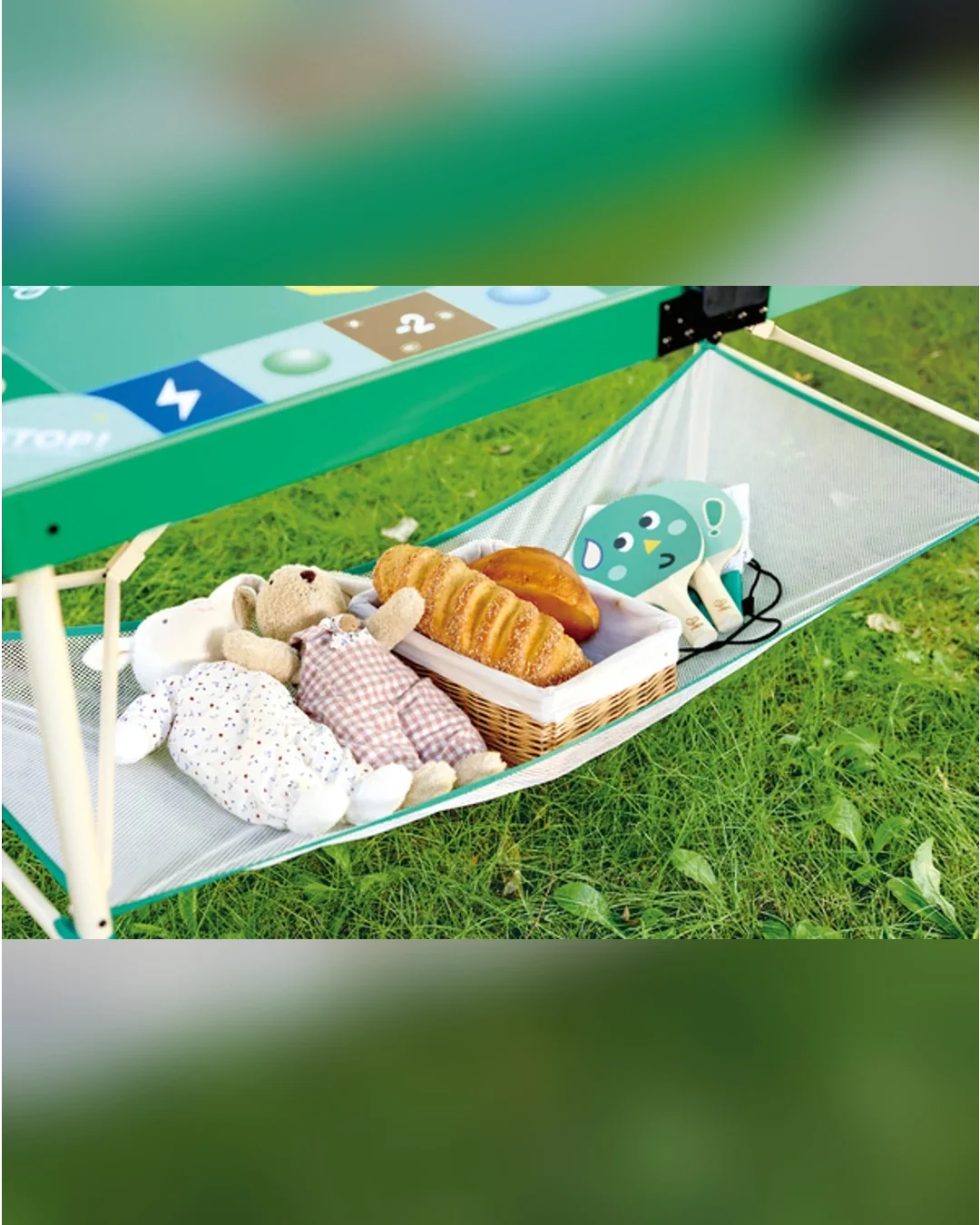 Hape 3 IN 1 Portable Games Table Hybrid Multi-Game Tables