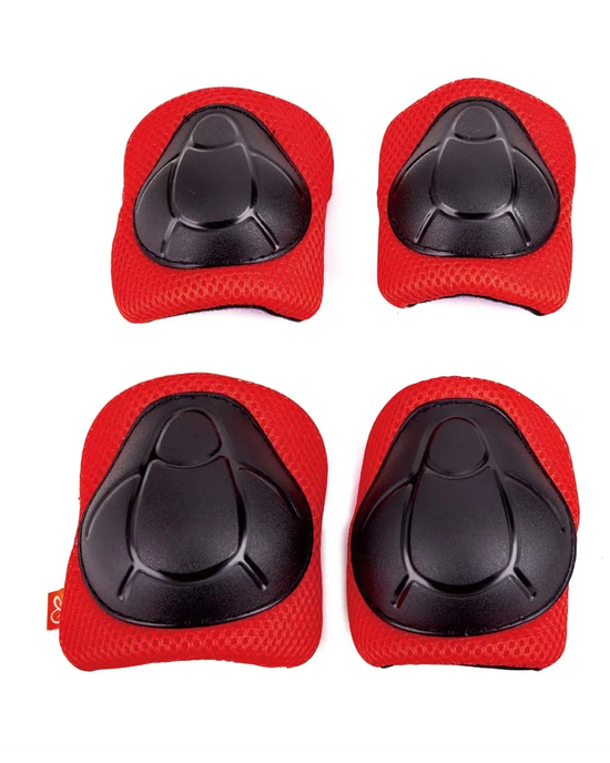 Hape Adventurer Knee and Elbow Pads – Red