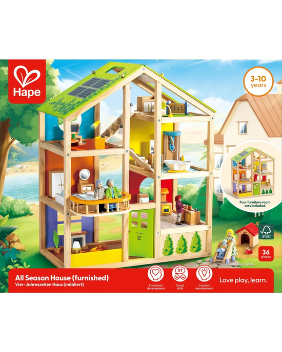 Hape All Season House furnished