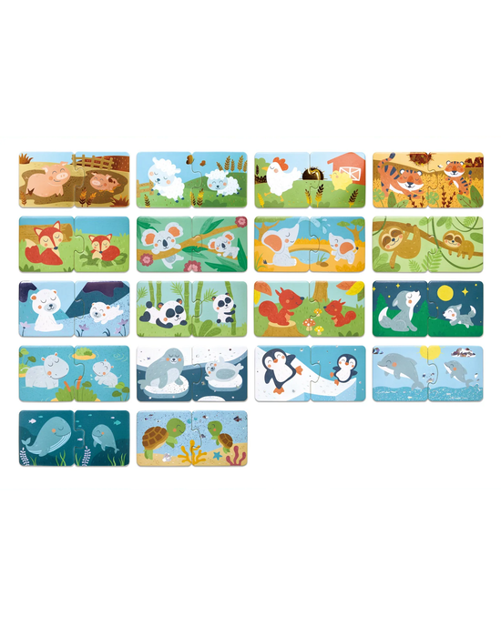 Hape Animal Family Pairing Puzzle