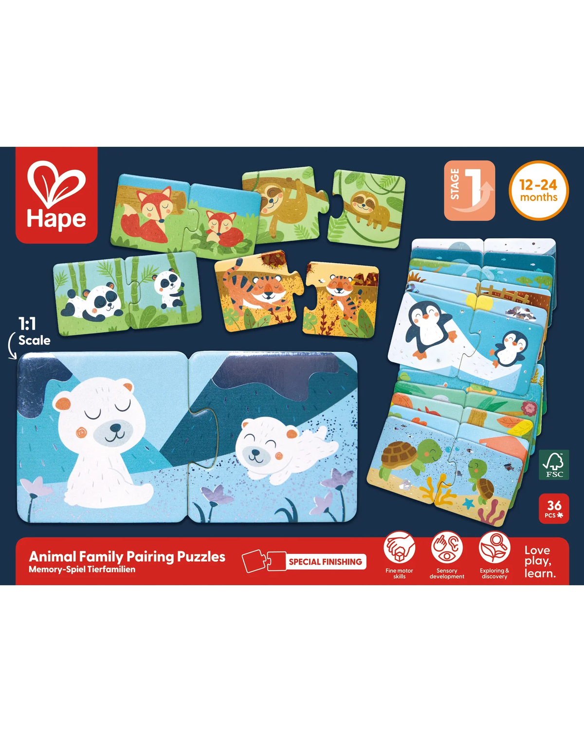 hape-animal-family-pairing-puz
