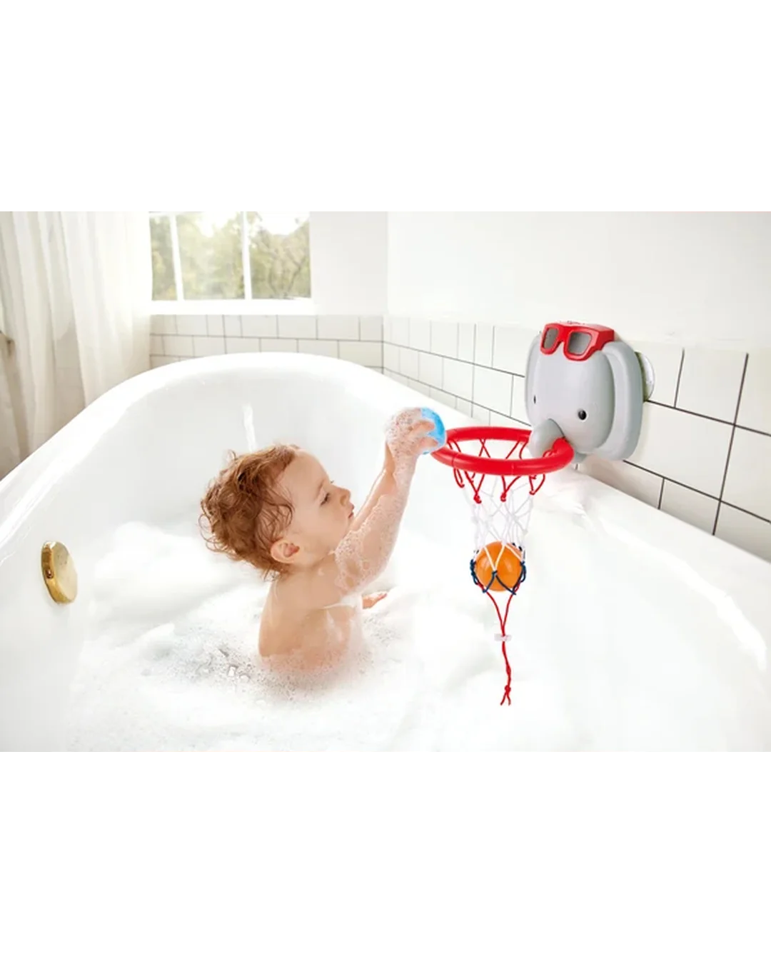hape-bath-time-basketball-elephant-pal