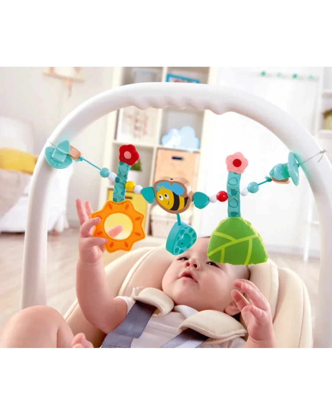 hape-bumblebee-pram-chain