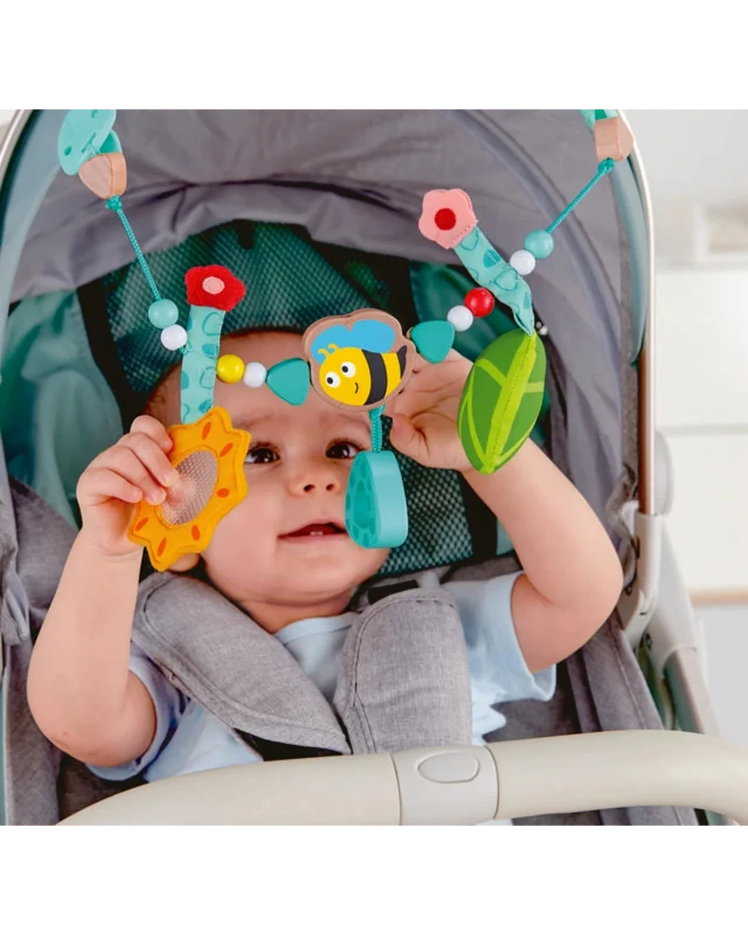 hape-bumblebee-pram-chain