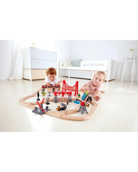 hape-busy-city-rail-set