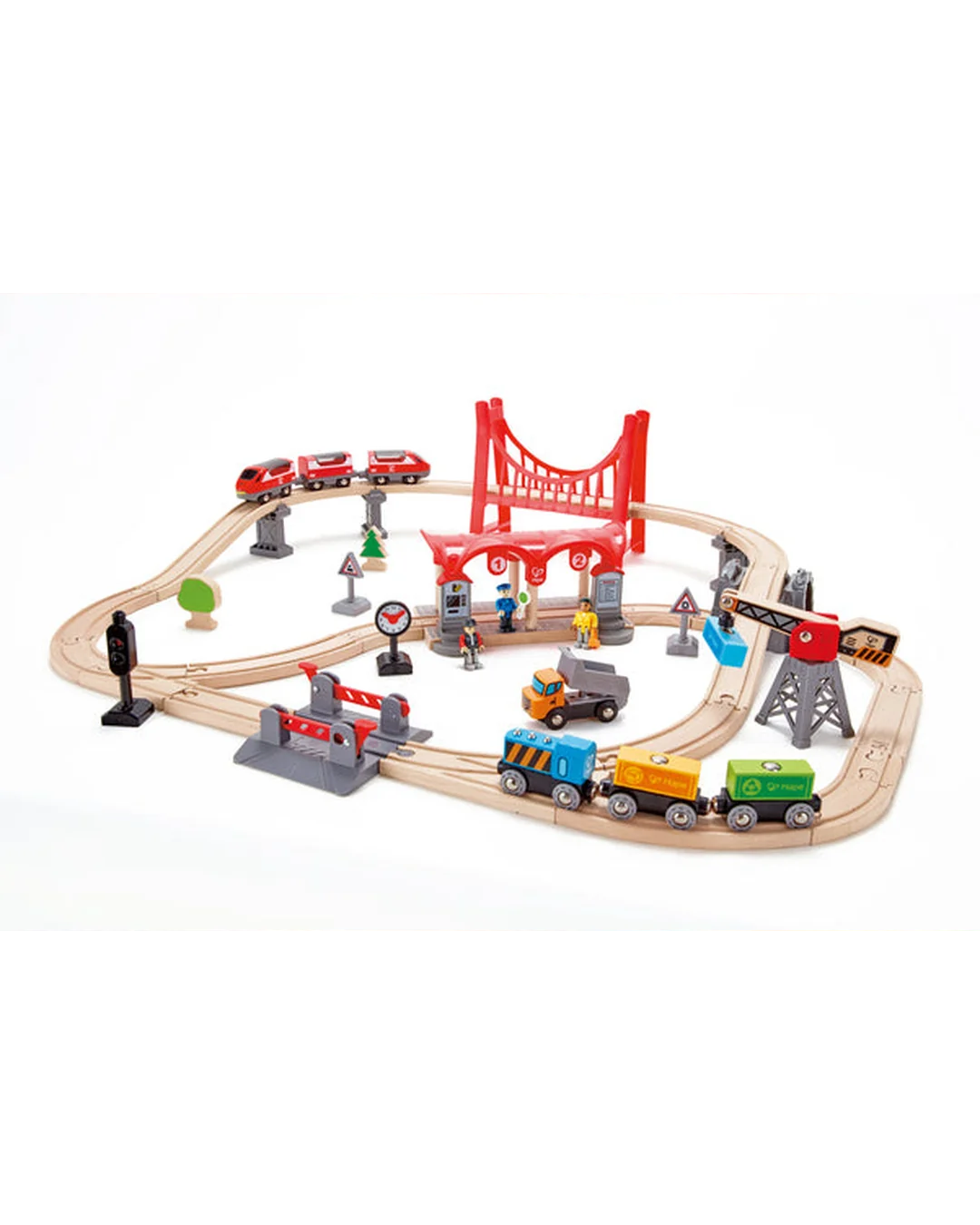 hape-busy-city-rail-set