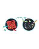 hape-chalks-and-stencils-art