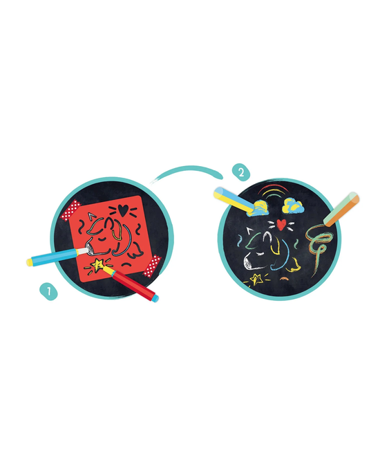 Hape Chalks and Stencils Art