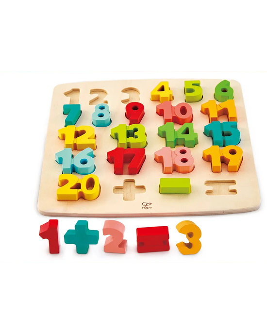 Hape Chunky Number Math Puzzle