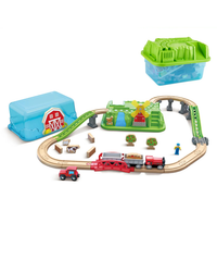 hape-countryside-train-bucket-set
