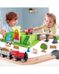 hape-countryside-train-bucket-set