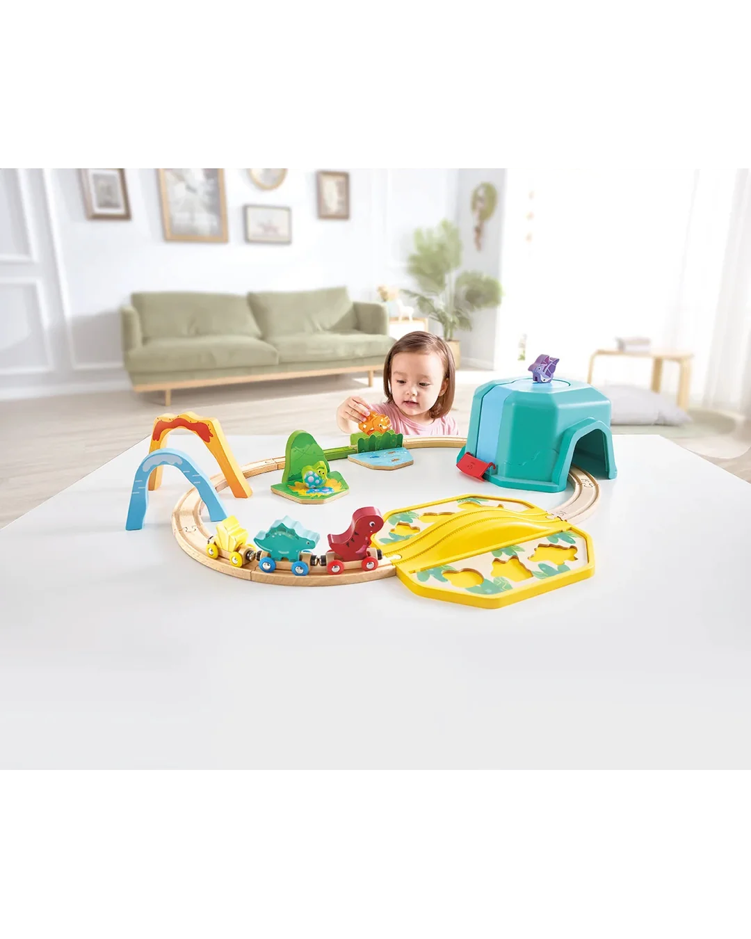 hape-dinosaur-train-bucket-set