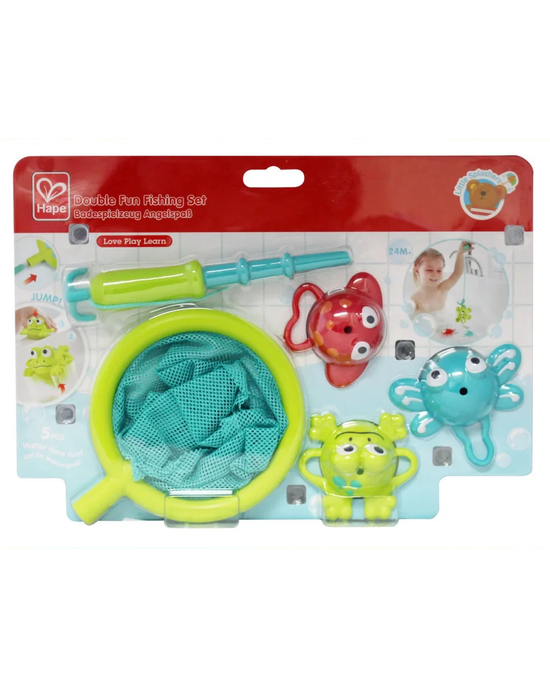 Hape Double Fun Fishing Bath Toy Set