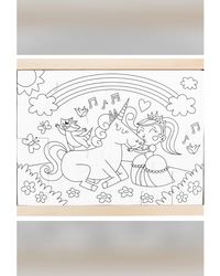 hape-double-sided-colour-puzzle-24pc-unicorn-and-friends
