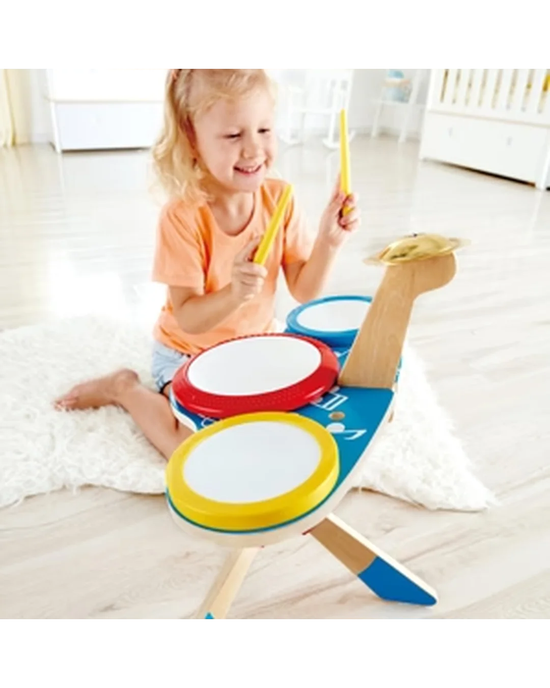 Hape Drum and Cymbal Set