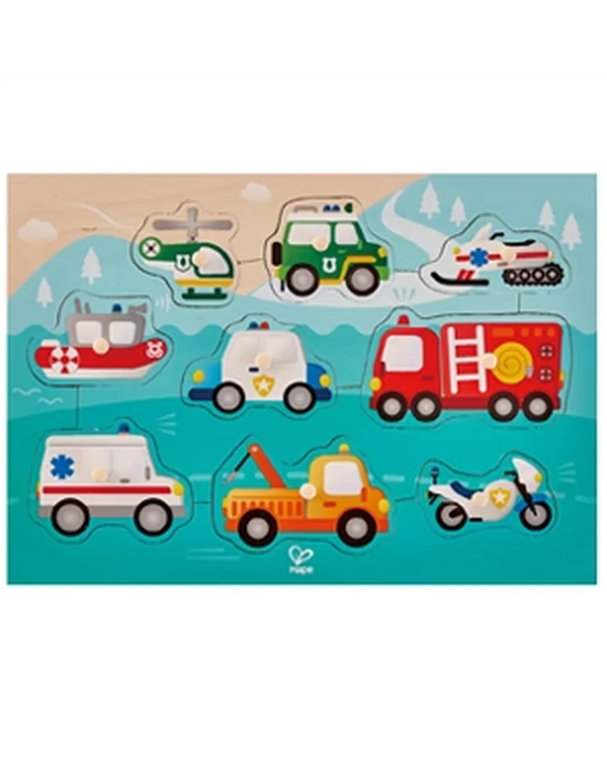 Hape Emergency Peg Puzzle
