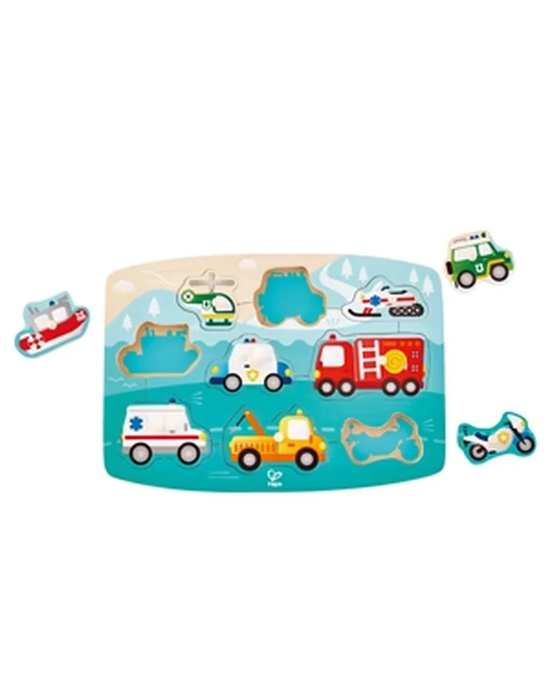 Hape Emergency Peg Puzzle