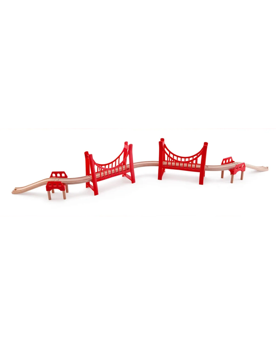 Hape Extended Double Suspension Bridge