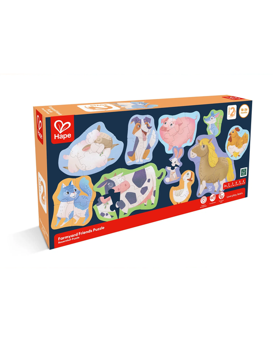 Hape Farmyard Friends Puzzle 4