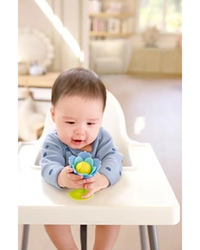 hape-flower-teether-blue