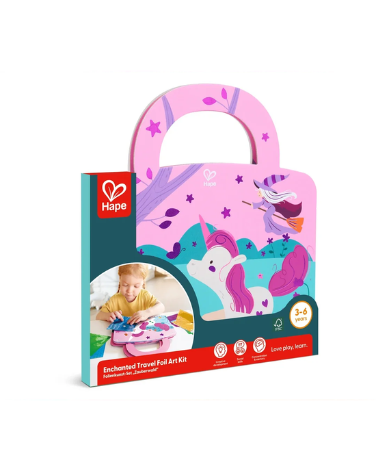 Hape Foil Art Travel Kit Fairy