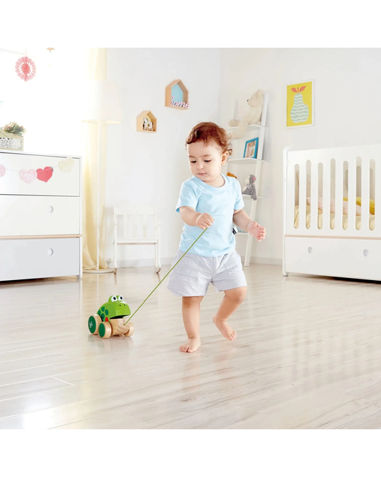 Hape Frog Pull-Along Toy