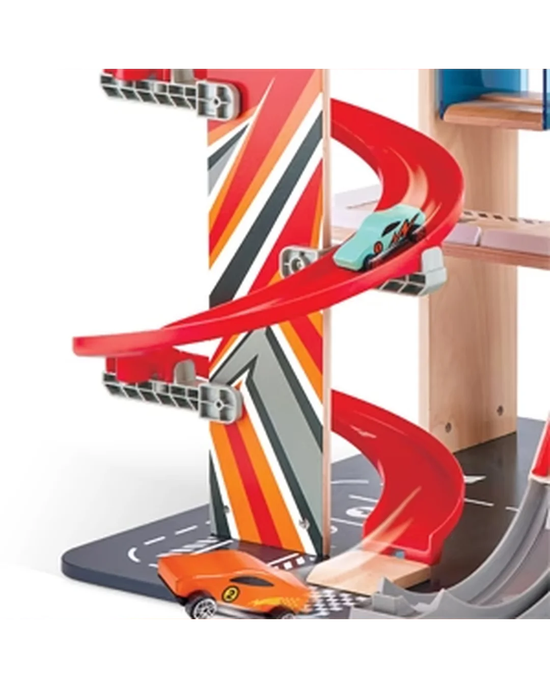 Hape Gearhead Stunt Garage