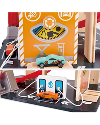 hape-gearhead-stunt-garage