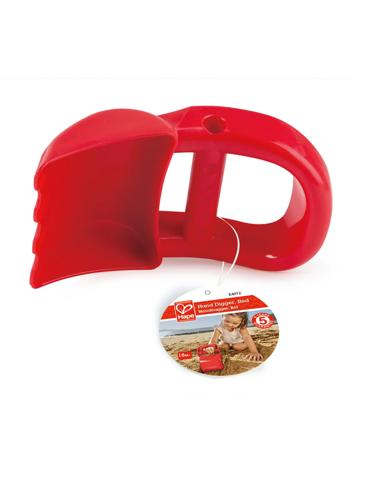 Hape Hand Digger - Red