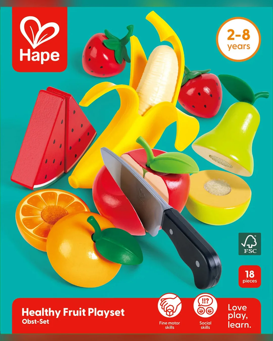 Hape Healthy Fruit Playset