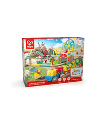Hape Joyful Ride Railway Set Toy Trains & Train Sets