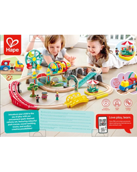 Hape Joyful Ride Railway Set Toy Trains & Train Sets