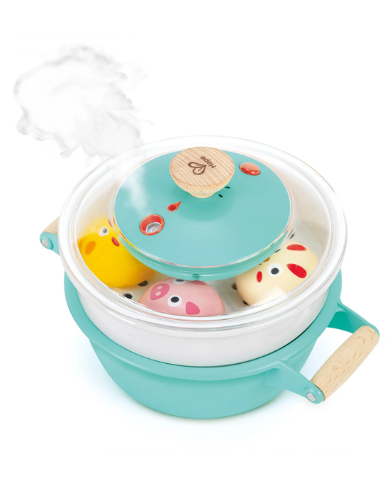 Hape Little Chef Cooking & Steam Playset Plus