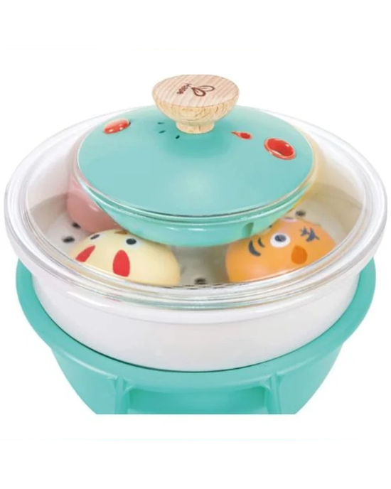 Hape Little Chef Cooking & Steam Playset Plus