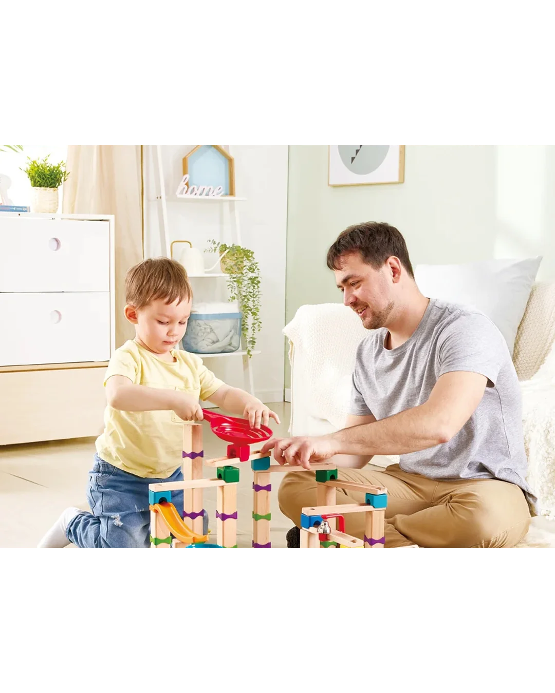 hape-marble-cascade-block-set