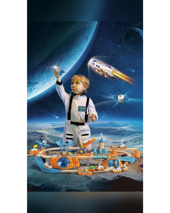 Hape Mars Launch Rail Set