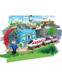 hape-mega-metropolis-train-bucket-set