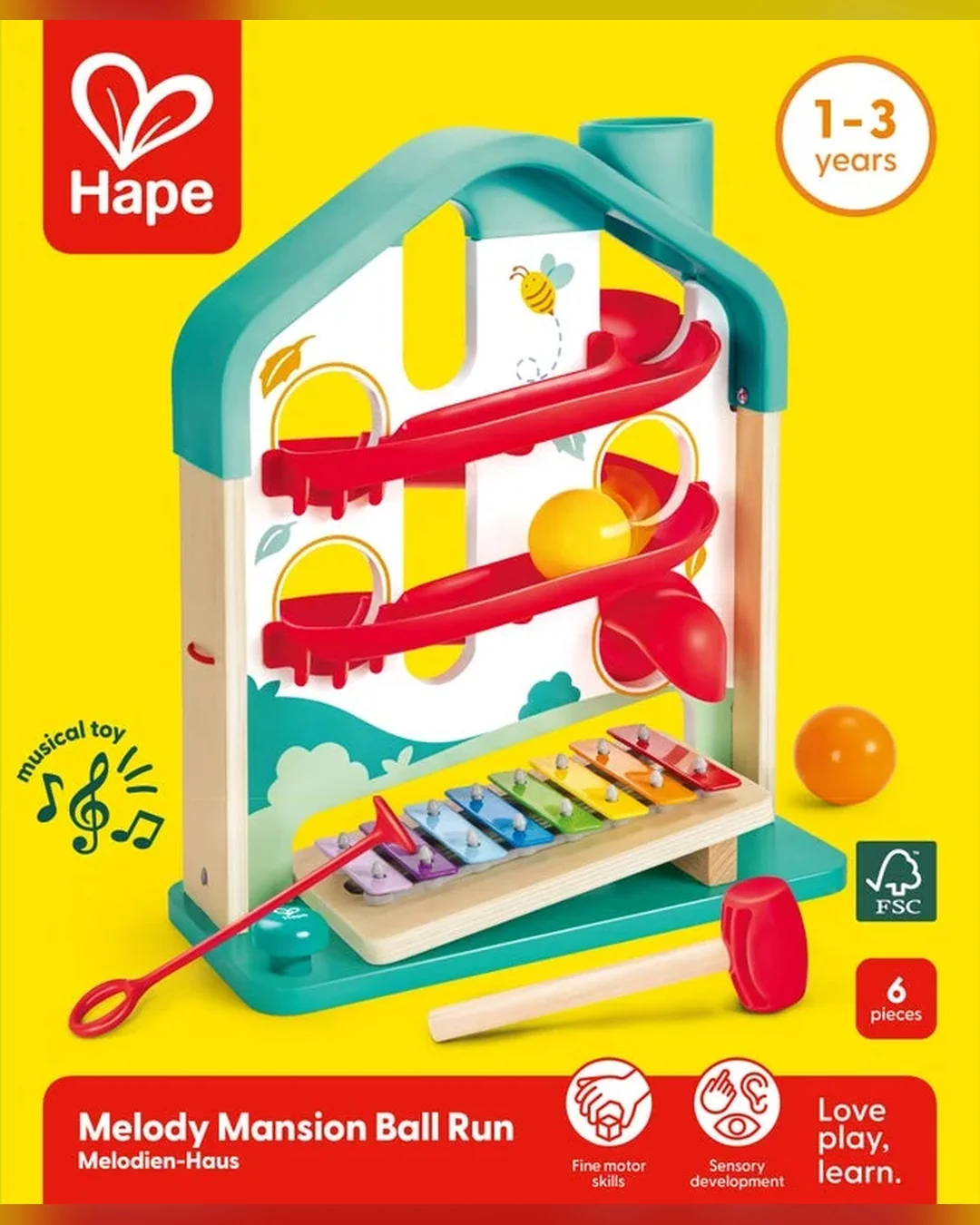 hape-melody-mansion-ball-run