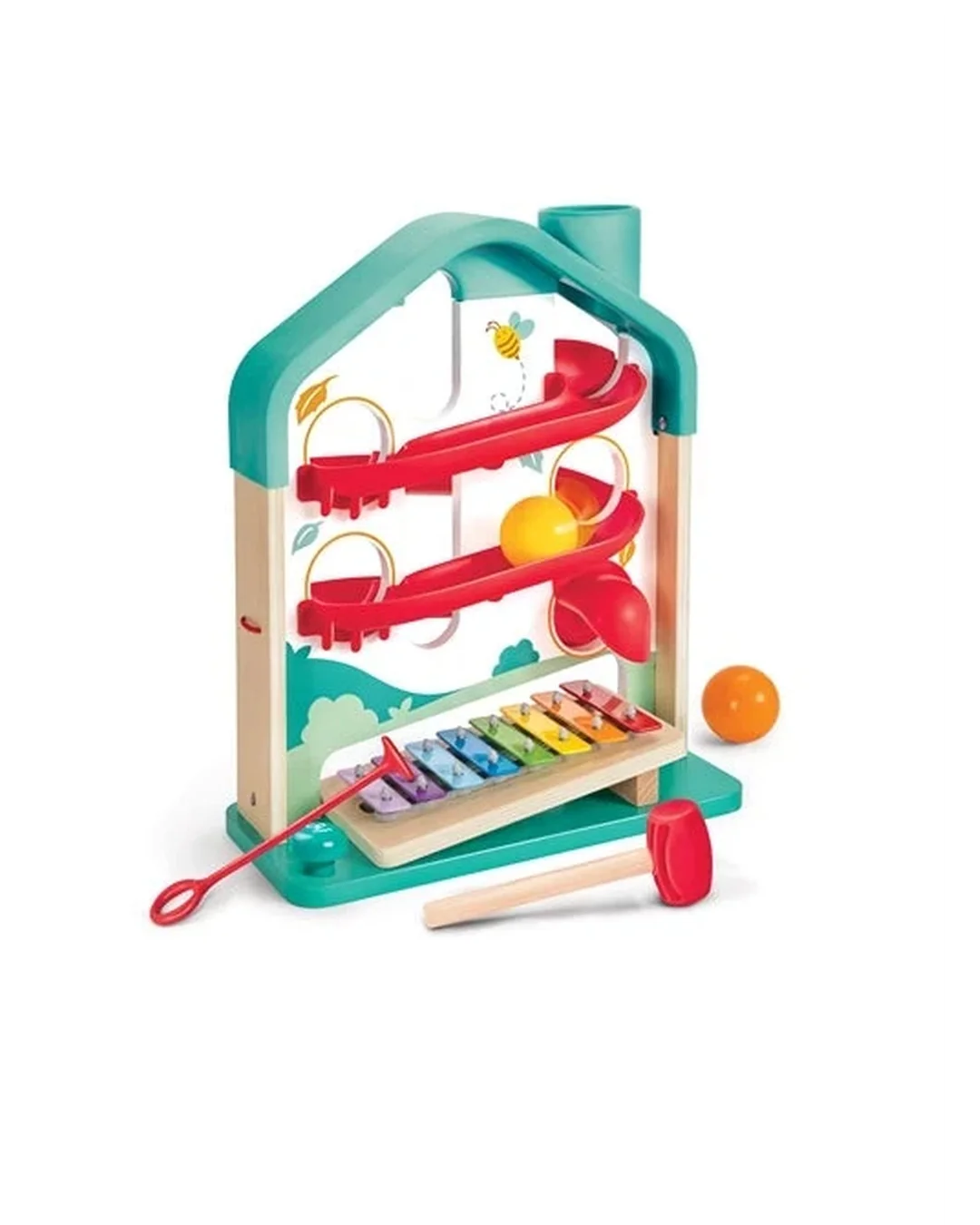 hape-melody-mansion-ball-run