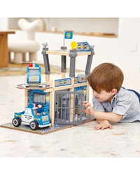 hape-metro-police-dept-playset