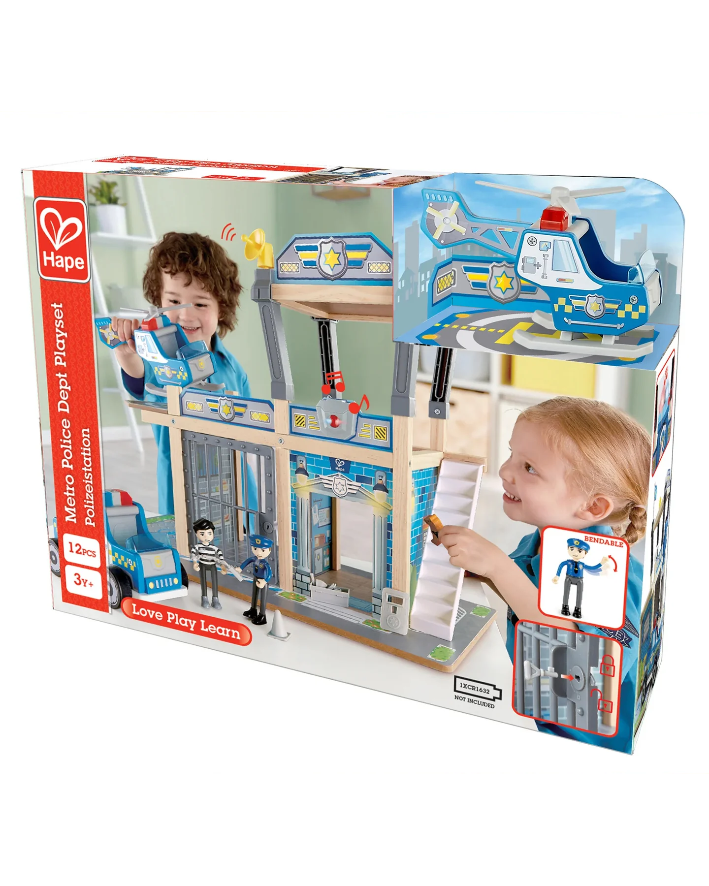hape-metro-police-dept-playset