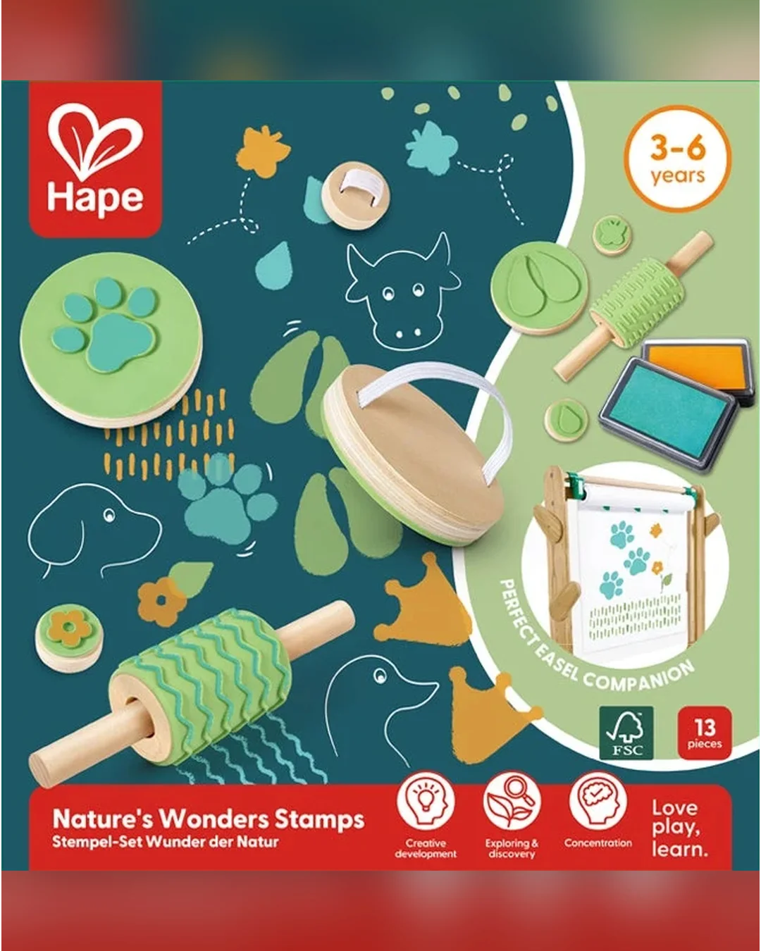hape-natures-wonders-stamps-13pc