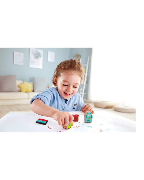 Hape Pawprint Ink Stamp Set