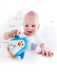 hape-penguin-musical-wobbler