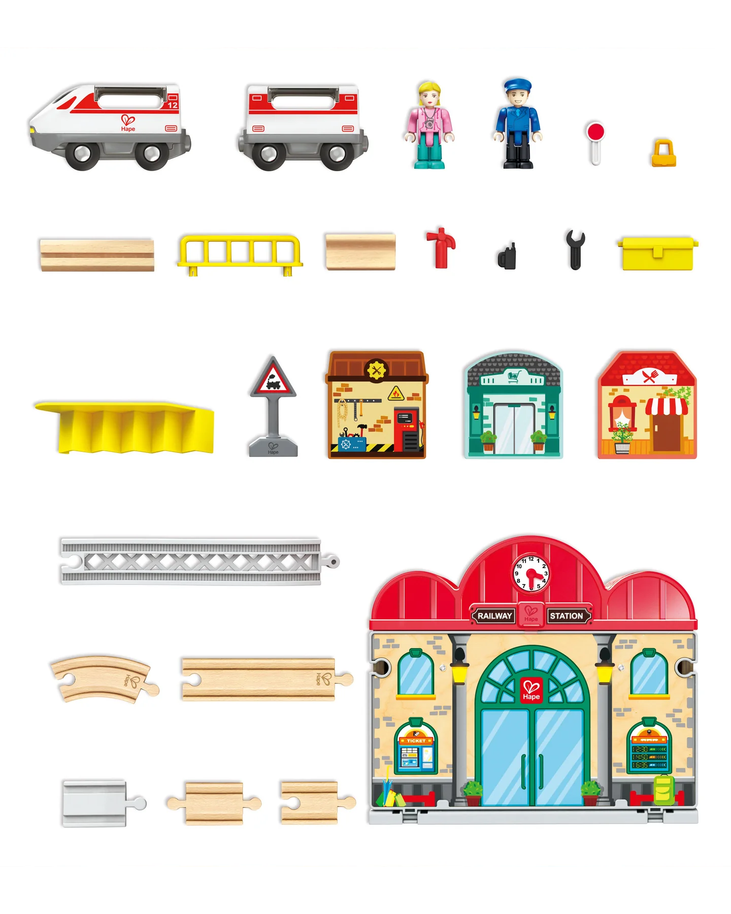 hape-portable-train-station-set