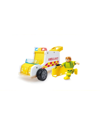 hape-rapid-response-toy-ambula