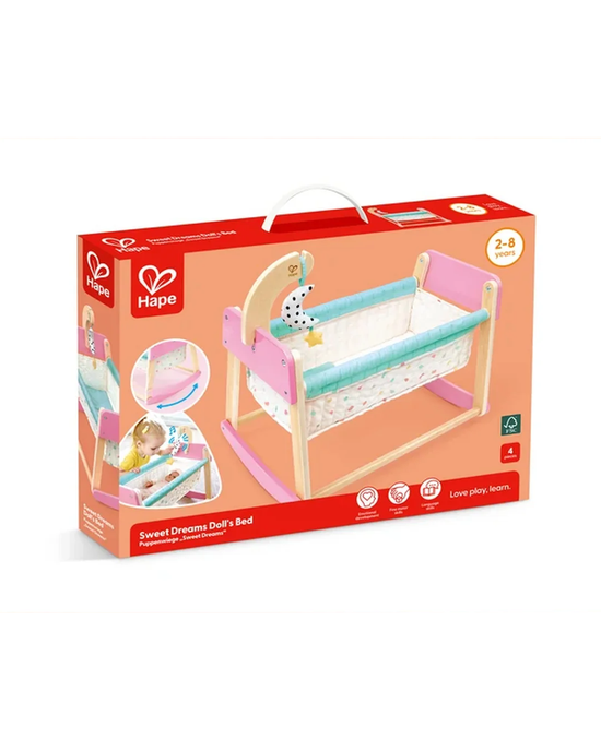 Hape Sweet Dreams Dolls Bed