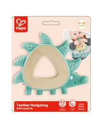 hape-teether-hedgehog