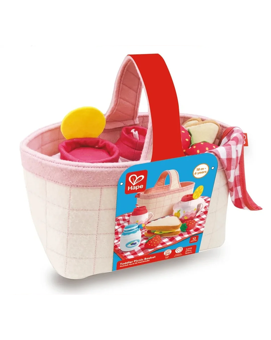 Hape Toddler Picnic Basket